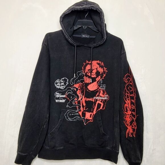 Corpse Husband Miss You Anime Hoodie Size XL - Picture 1 of 7